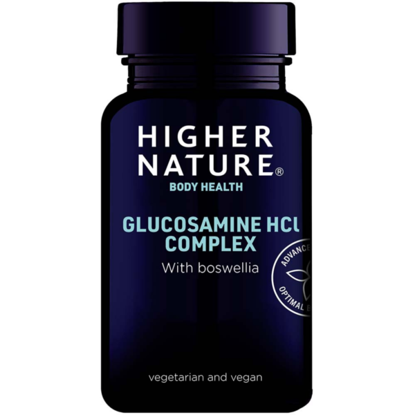 Higher Nature Glucosamine HCL Complex with Boswellia Tabs 90's Vegetarian/Vegan